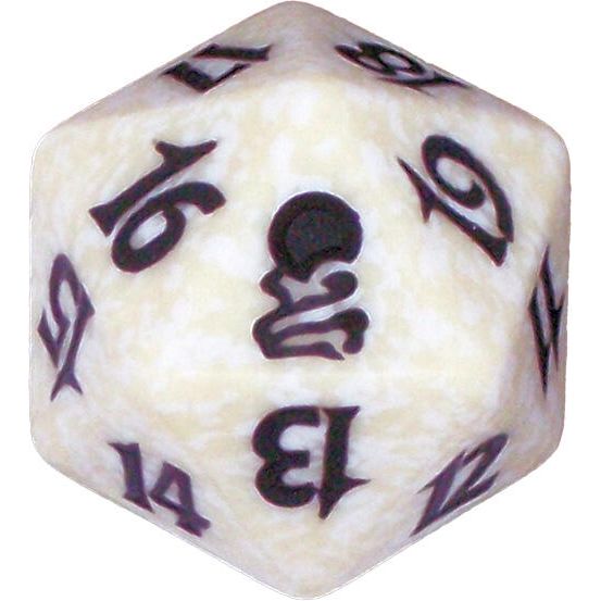 Image for Odyssey Spindown Die - White - Life Counters