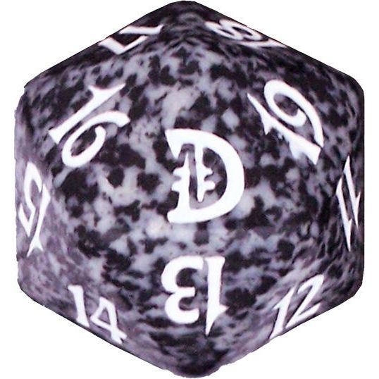 Image for Deckmasters: Garfield vs. Finkel Spindown Die - Black - Life Counters