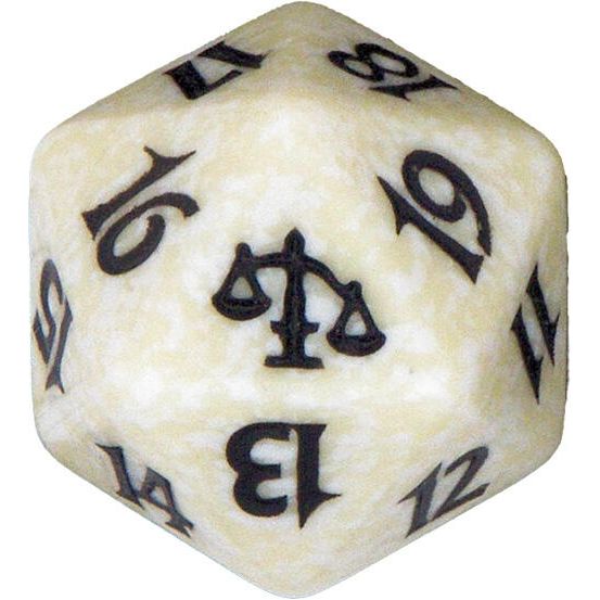 Image for Judgment Spindown Die - White - Life Counters