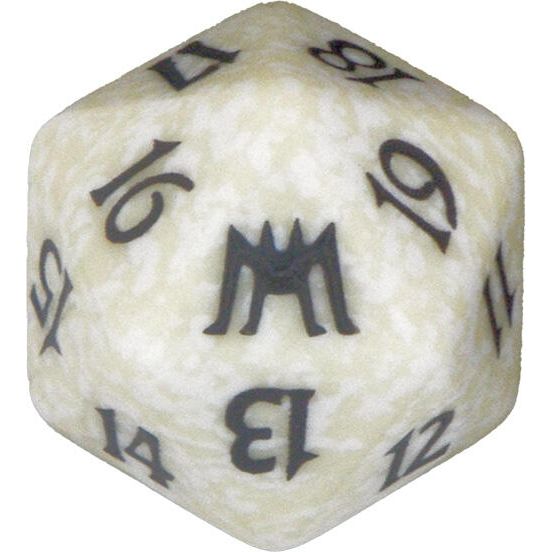 Image for Onslaught Spindown Die - White - Life Counters