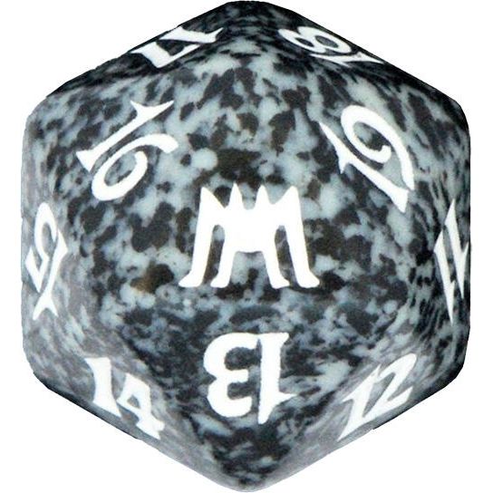 Image for Onslaught Spindown Die - Black - Life Counters
