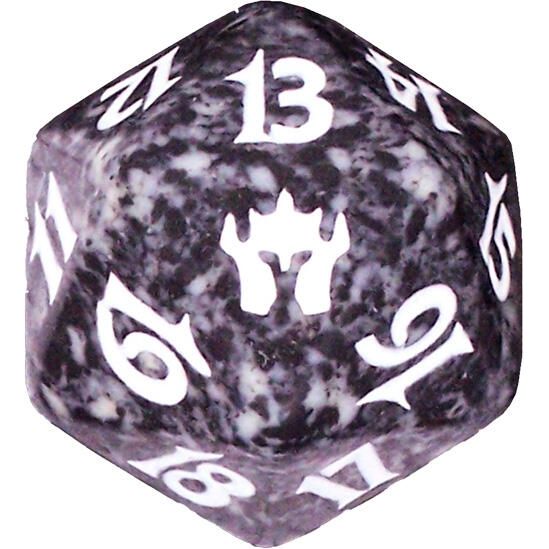 Image for Fifth Dawn Spindown Die - Black - Life Counters
