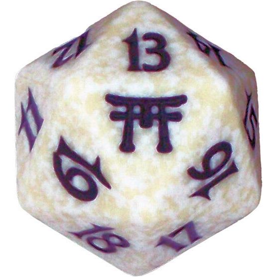 Image for Champions of Kamigawa Spindown Die - White - Life Counters