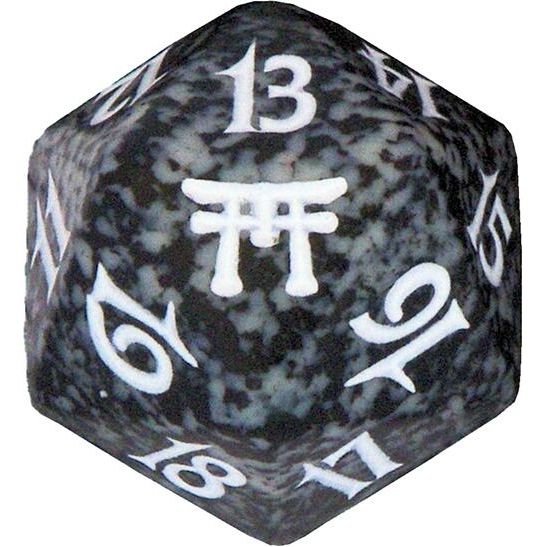 Image for Champions of Kamigawa Spindown Die - Black - Life Counters