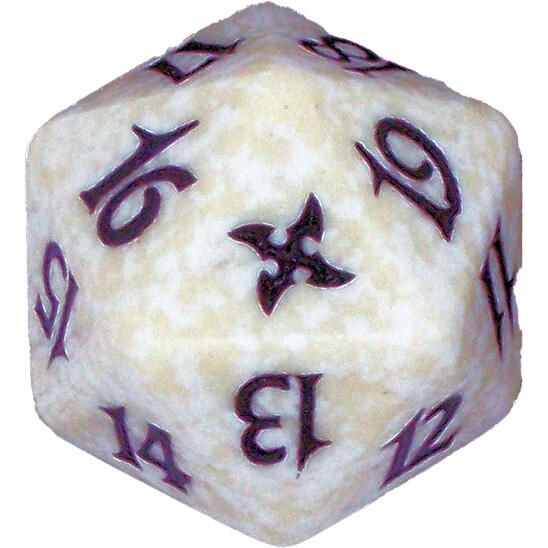 Image for Betrayers of Kamigawa Spindown Die - White - Life Counters