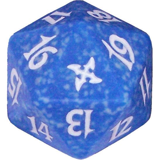Image for Betrayers of Kamigawa Spindown Die - Blue - Life Counters
