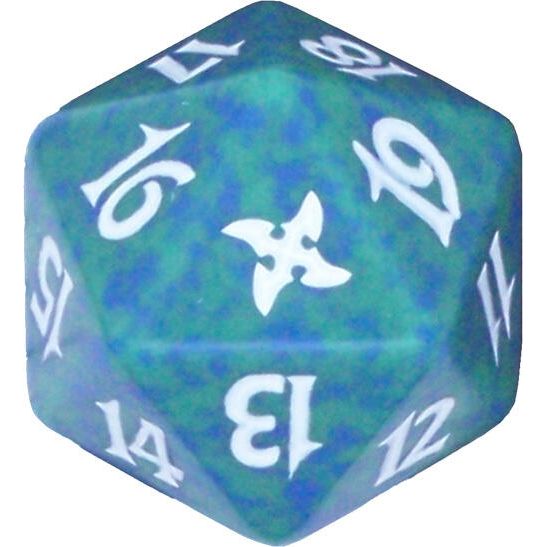 Image for Betrayers of Kamigawa Spindown Die - Green - Life Counters