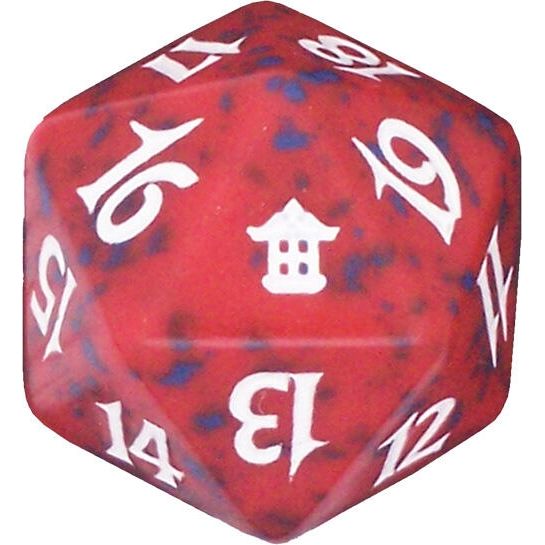 Image for Saviors of Kamigawa Spindown Die - Red - Life Counters