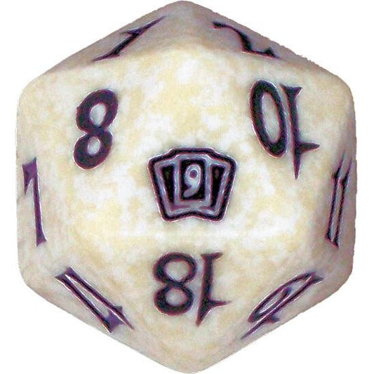Image for 9th Edition Spindown Die - White - Life Counters