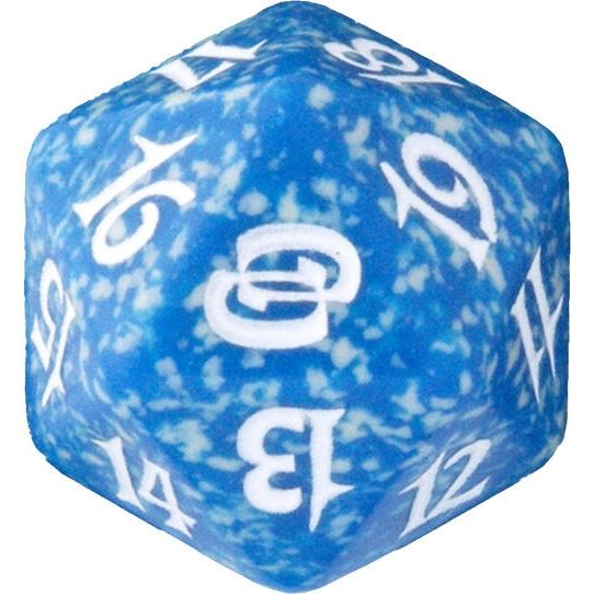 Image for Planar Chaos Spindown Die - Blue - Life Counters