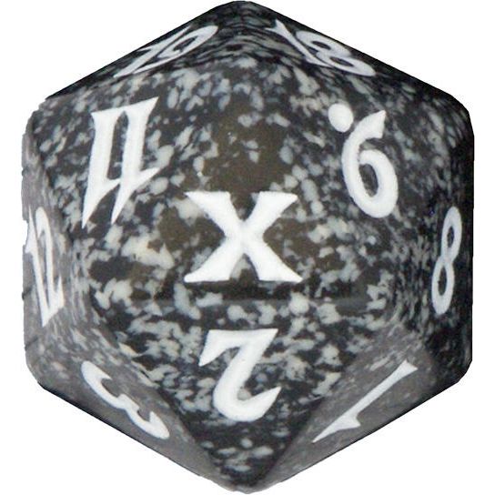 Image for 10th Edition Spindown Die - Black - Life Counters