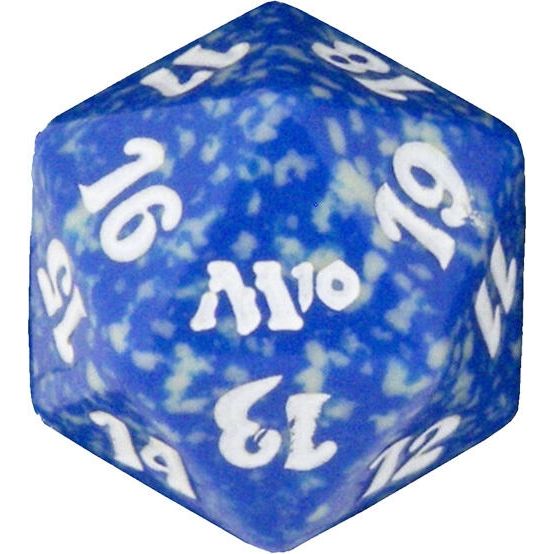Image for Magic 2010 (M10) Spindown Die - Blue - Life Counters