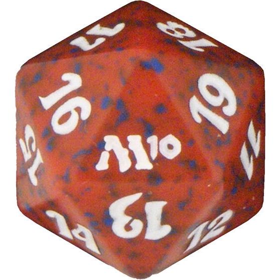 Image for Magic 2010 (M10) Spindown Die - Red - Life Counters