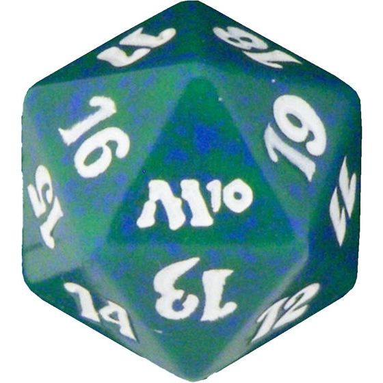 Image for Magic 2010 (M10) Spindown Die - Green - Life Counters