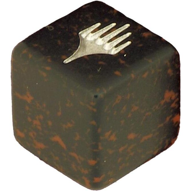 Image for Planechase Planar Die - Orange Flecks - Life Counters