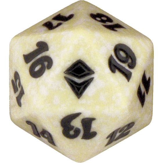 Image for Zendikar Spindown Die - White - Life Counters