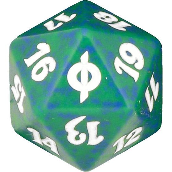 Image for New Phyrexia Spindown Die - Green - Life Counters