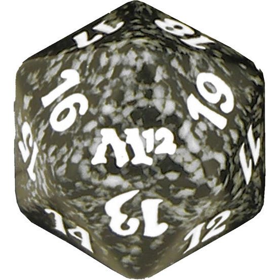Image for Magic 2012 (M12) Spindown Die - Black - Life Counters