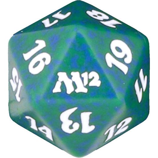 Image for Magic 2012 (M12) Spindown Die - Green - Life Counters