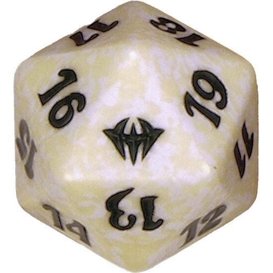 Image for Dark Ascension Spindown Die - White - Life Counters