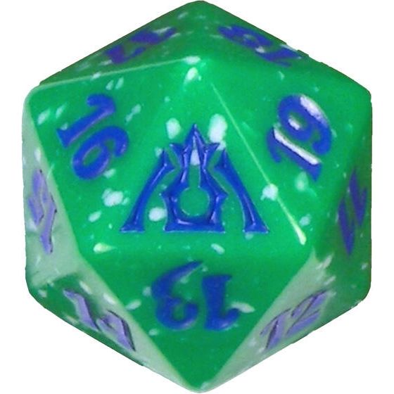 Image for Dragon's Maze Spindown Die - Simic - Life Counters