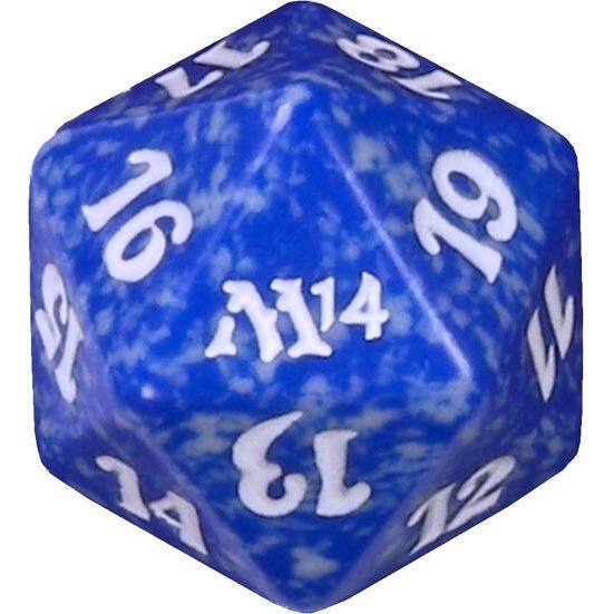 Image for Magic 2014 (M14) Spindown Die - Blue - Life Counters