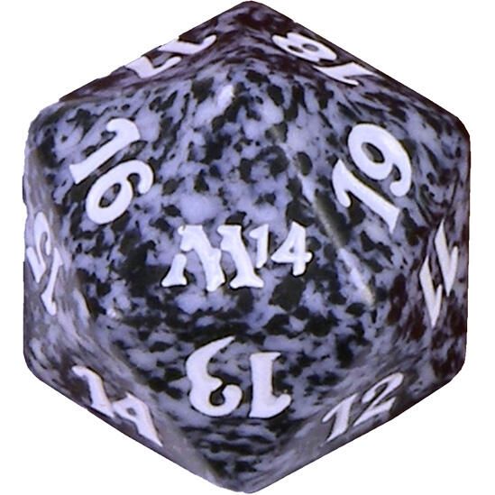 Image for Magic 2014 (M14) Spindown Die - Black - Life Counters
