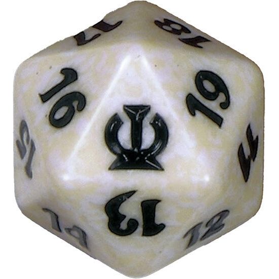 Image for Theros Spindown Die - White - Life Counters