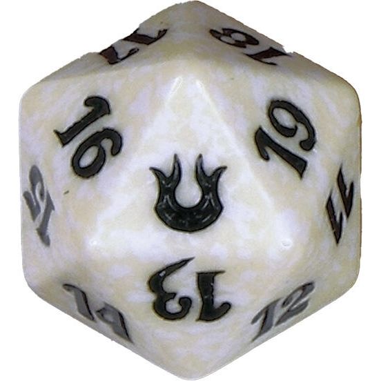 Image for Born of the Gods Spindown Die - White - Life Counters