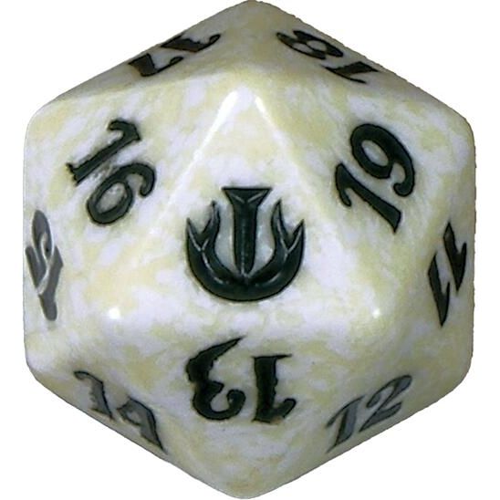 Image for Journey into Nyx Spindown Die - White - Life Counters