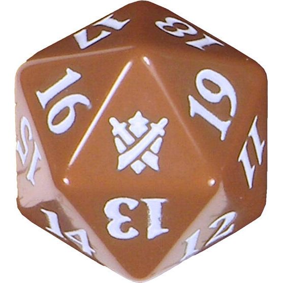 Image for Khans of Tarkir Spindown Die - Brown - Life Counters