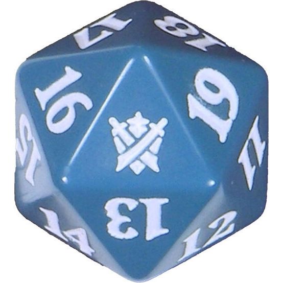 Image for Khans of Tarkir Spindown Die - Blue - Life Counters