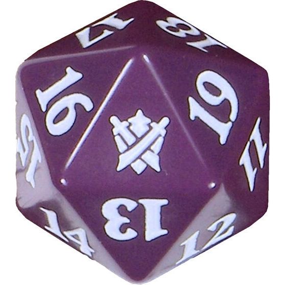 Image for Khans of Tarkir Spindown Die - Purple - Life Counters