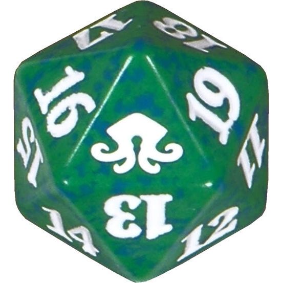 Image for Eldritch Moon Spindown Die - Green - Life Counters