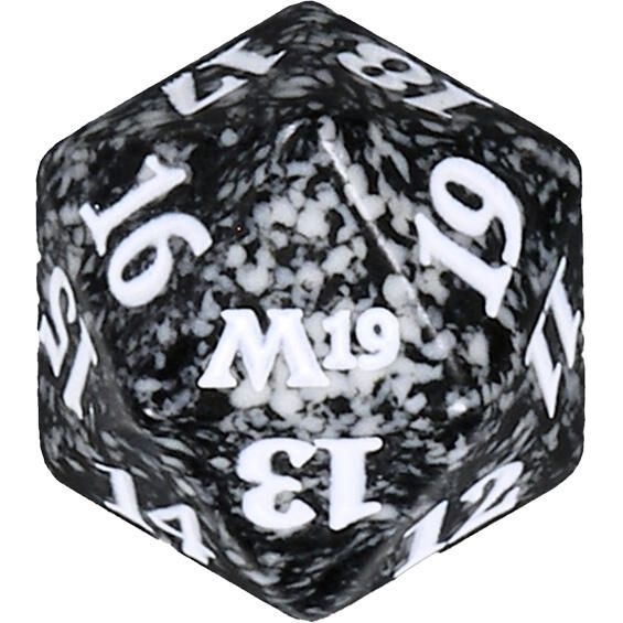 Image for Core Set 2019 Spindown Die - Black - Life Counters
