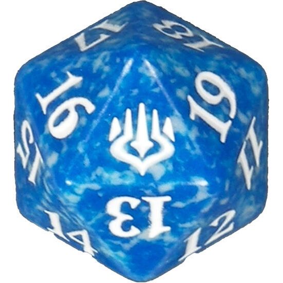Image for War of the Spark Spindown Die - Blue - Life Counters