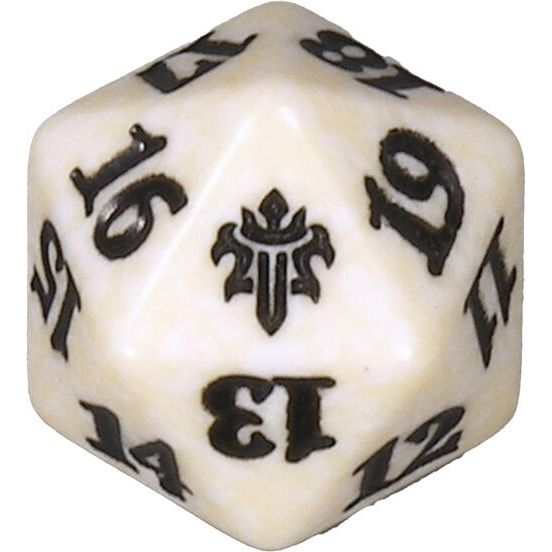 Image for Throne of Eldraine Spindown Die - White - Life Counters