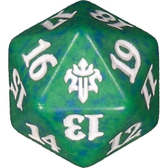 Image for Throne of Eldraine Spindown Die - Green - Life Counters