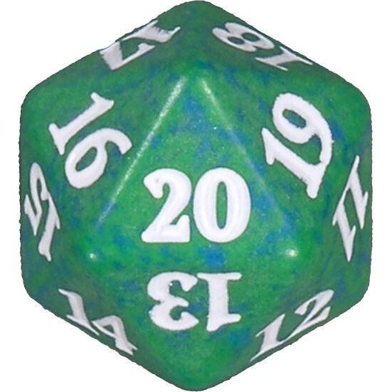 Image for Magic Game Night 2019 Spindown Die - Green - Life Counters