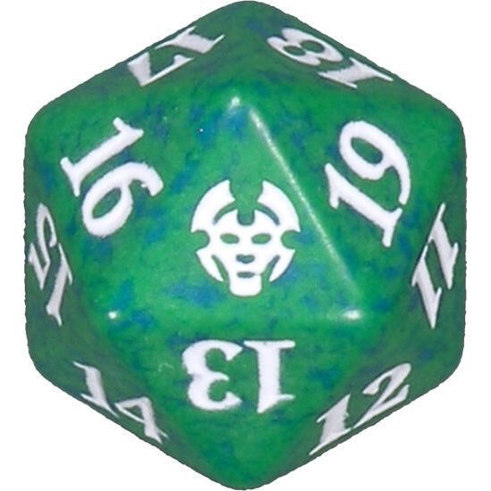 Image for Theros Beyond Death Spindown Die - Green - Life Counters
