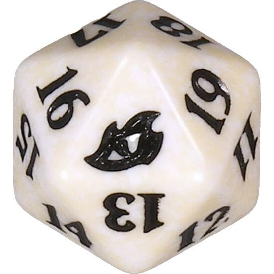 Image for Ikoria: Lair of Behemoths Spindown Die - White - Life Counters