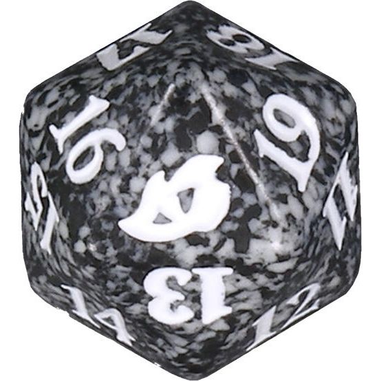 Image for Ikoria: Lair of Behemoths Spindown Die - Black - Life Counters
