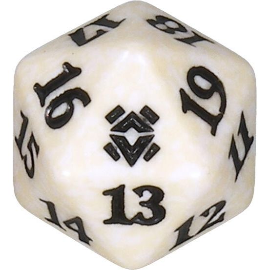Image for Zendikar Rising Spindown Die - White - Life Counters