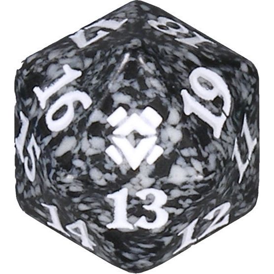 Image for Zendikar Rising Spindown Die - Black - Life Counters