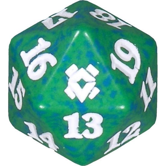 Image for Zendikar Rising Spindown Die - Green - Life Counters