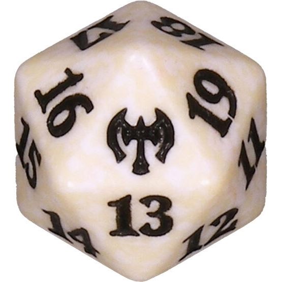Image for Kaldheim Spindown Die - White - Life Counters