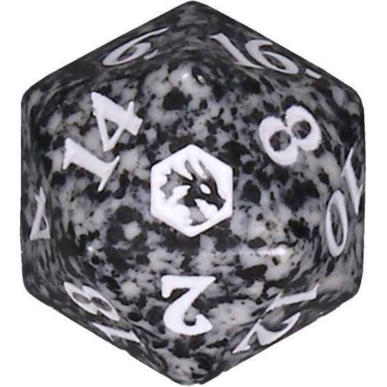 Image for Adventures in the Forgotten Realms Spindown Die - Black - Life Counters