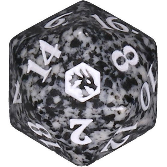 Image for Adventures in the Forgotten Realms Spindown Die - Black - Life Counters