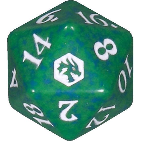 Image for Adventures in the Forgotten Realms Spindown Die - Green - Life Counters
