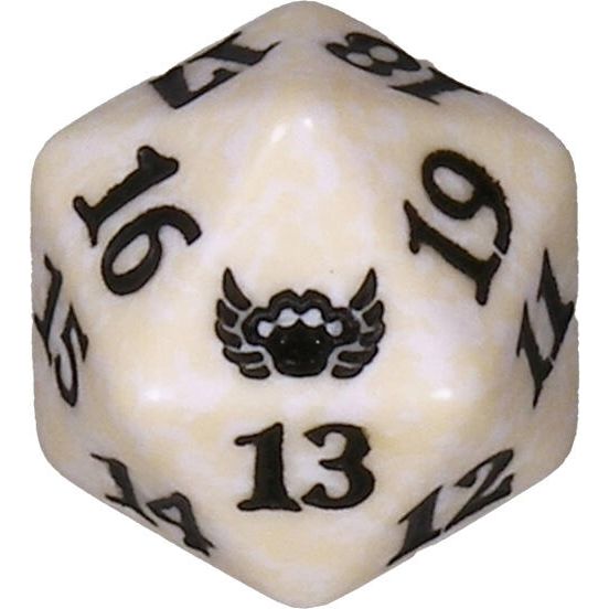 Image for Streets of New Capenna Spindown Die - White - Life Counters